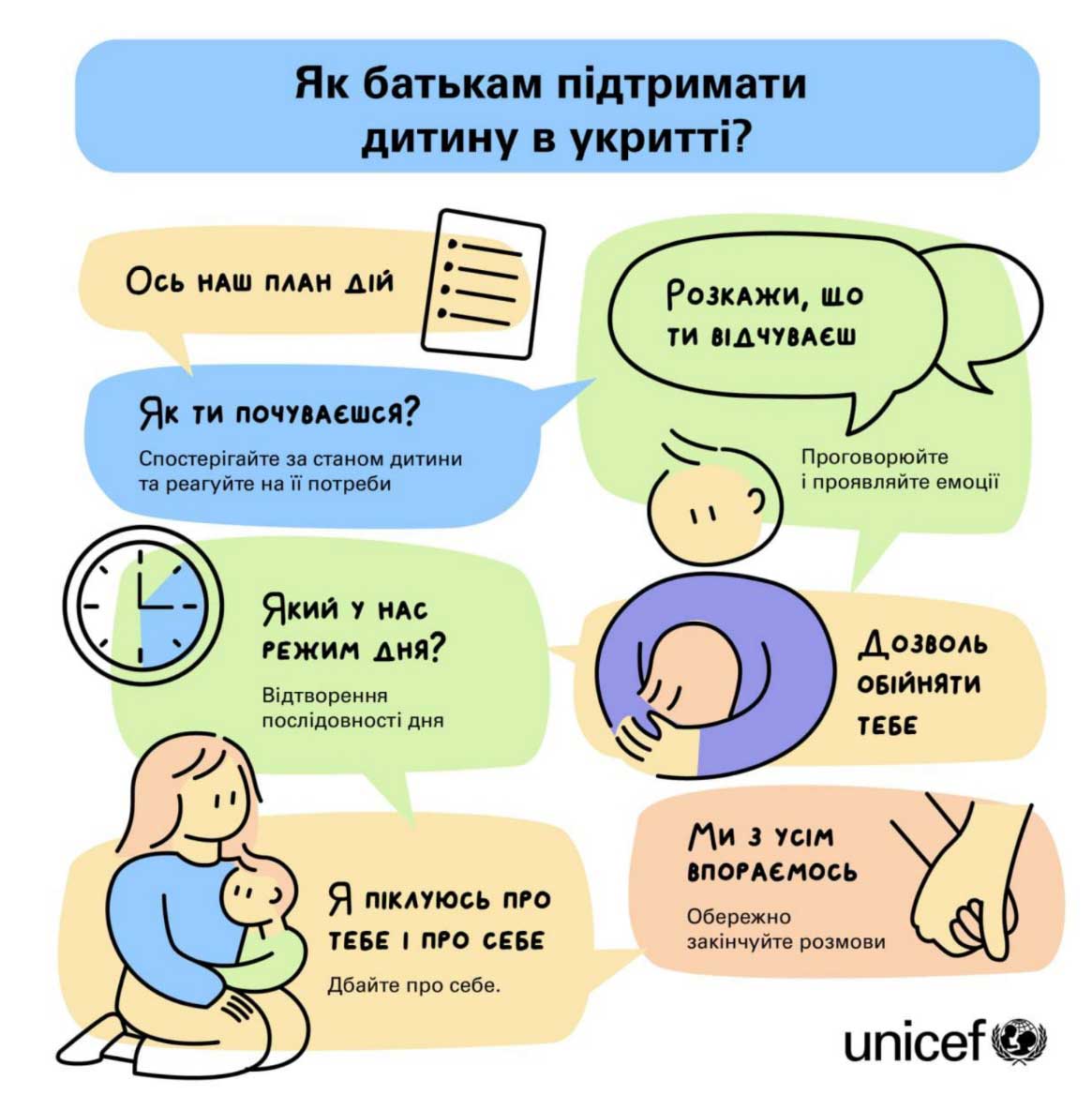 Як батькам підтримати діток в укритті?