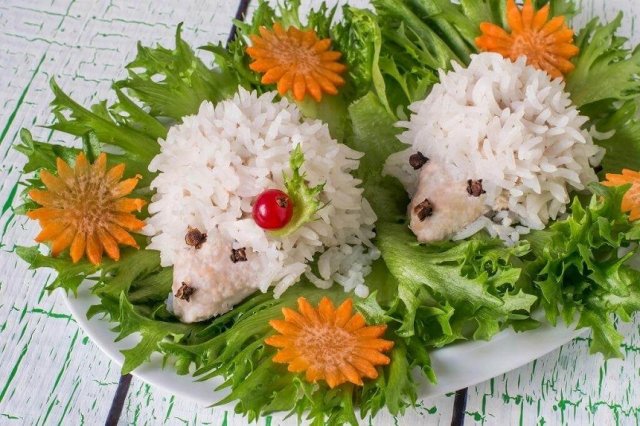 Фрикадельки "Їжачки"